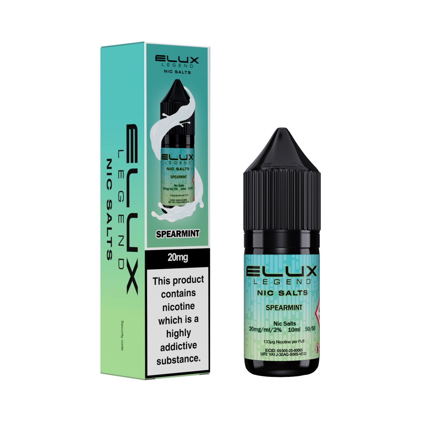 Elux Spearmint Nic Salt