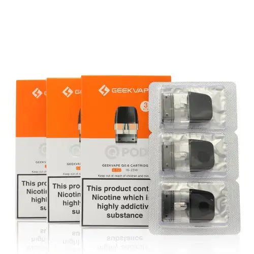 Geekvape Q Replacement Pod Cartridges Elux Nic Salts Geekvape Q Replacement Pod Cartridges Elux Nic Salts