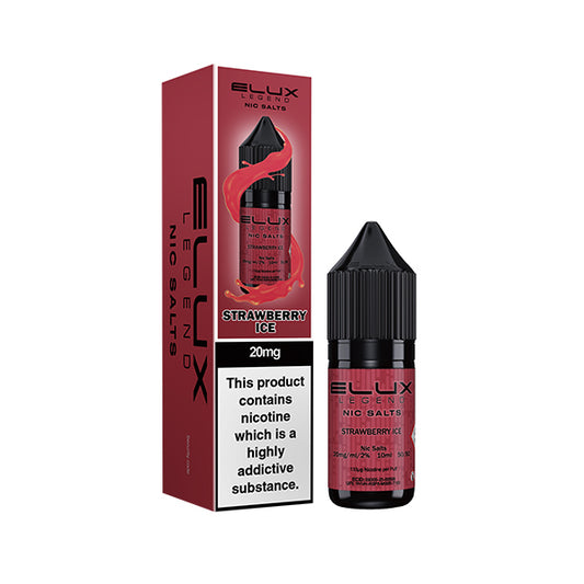 ELUX LEGEND STRAWBERRY ICE NIC SALT E-LIQUID