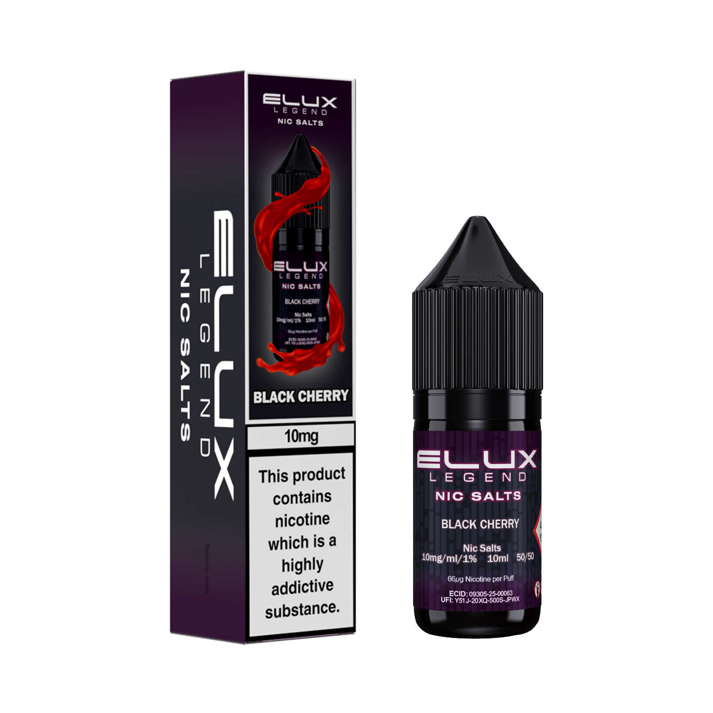 Elux Black Cherry Nic Salt
