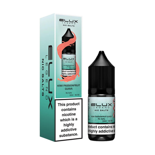 Kiwi Passionfruit Guava Nic Salt E-liquid by Elux Legend