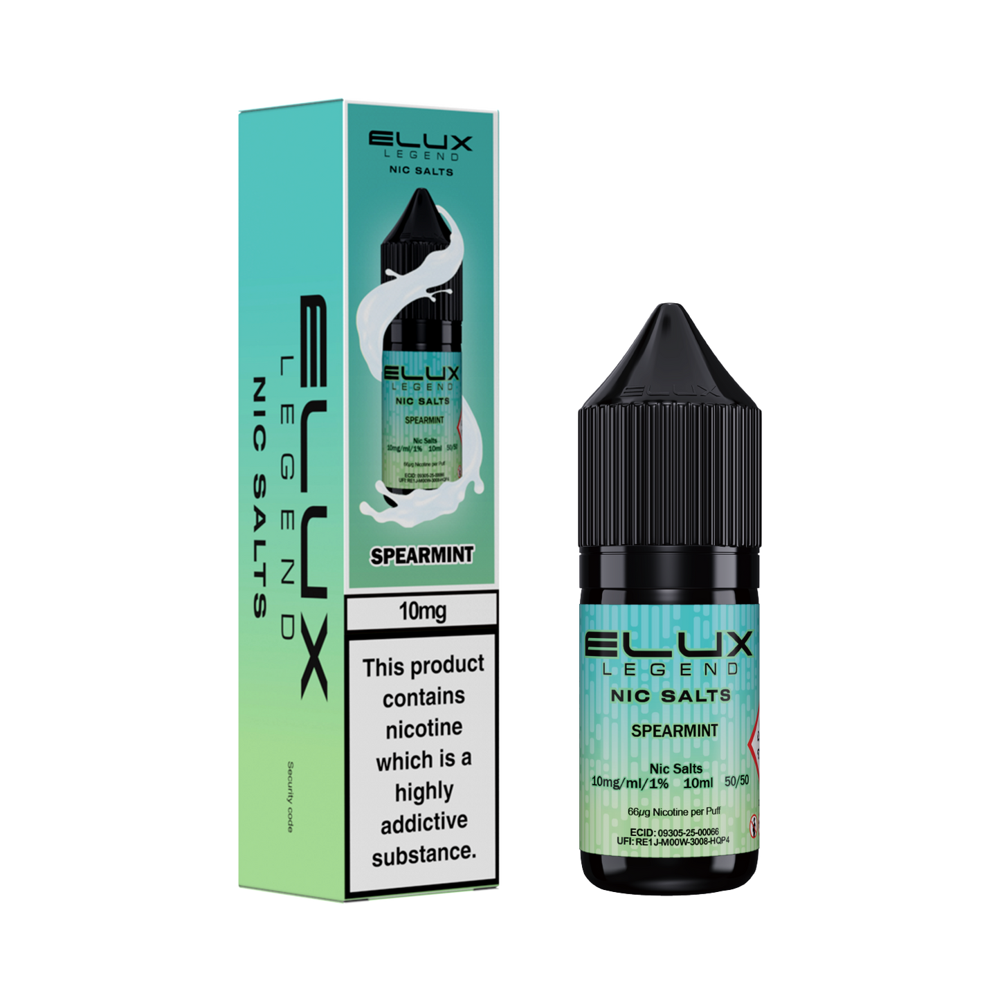 Elux Spearmint Nic Salt